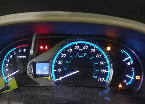 2011 Toyota Sienna Xle V6 из США, поврежденный, VIN 5TDYK3DC5BS116507